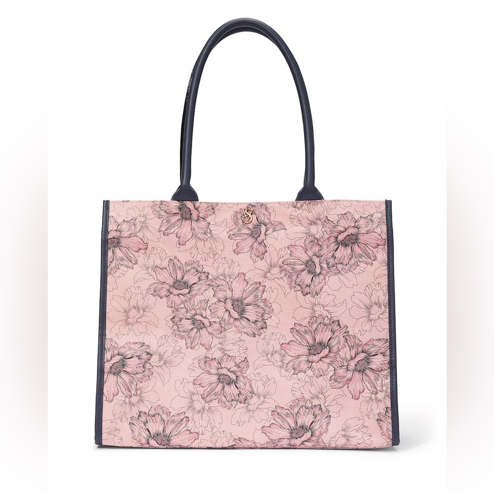 Victoria's Secret Pink Floral Tote Bag